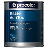 ESMALTE AL AGUA KILATE ACRITEC SATINADO CREMA 0-75L